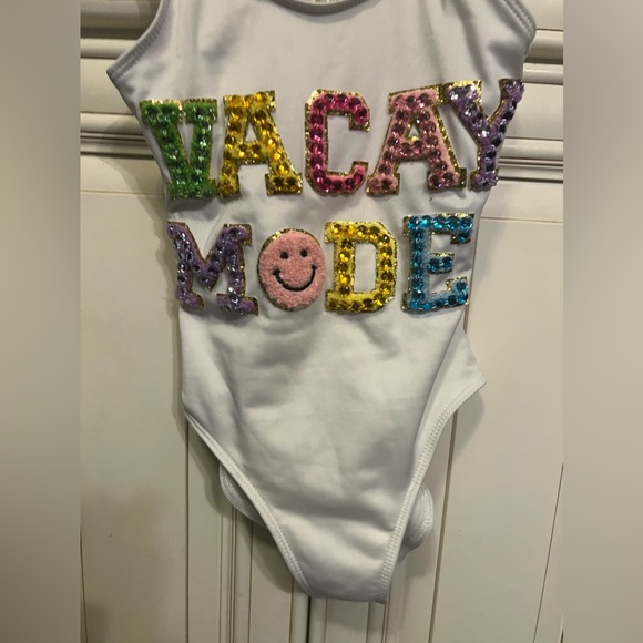 Lola and The Boys Crystal Vacay Mode SwimsuitSz 8 - Picture 2 of 11